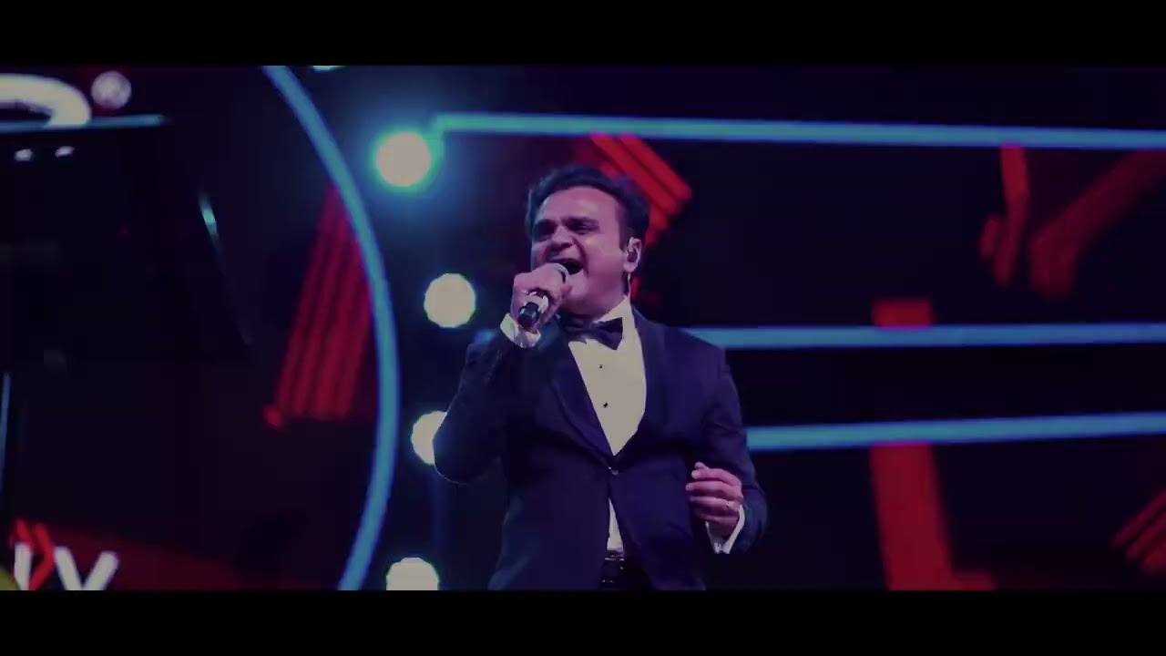Parthiv Gohil performing in a tuxedo, from his 2025 showreel