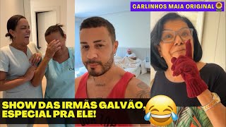 NOVO VIZINHO DE CARLINHOS | FREIOU AS CALÇAS! ELE É SONAMBULO! APRONTOU ONTEM 😲😲 | CARLINHOS MAIA 🌻