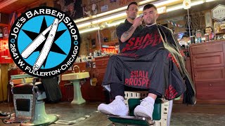 Chicago haircut at Joe's Barbershop Chicago [Unintentional ASMR]