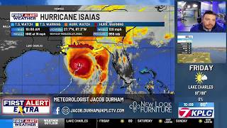 Tropical Storm Isaias latest forecast - 10 a.m. - Oct. 9, 2026