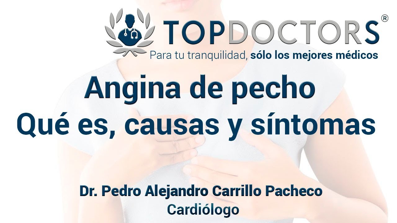 Angina de pecho Qué es y cuáles son los síntomas YouTube