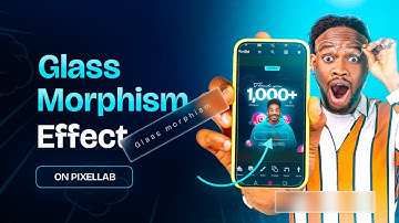 Glass Morphism Effect in Pixellab