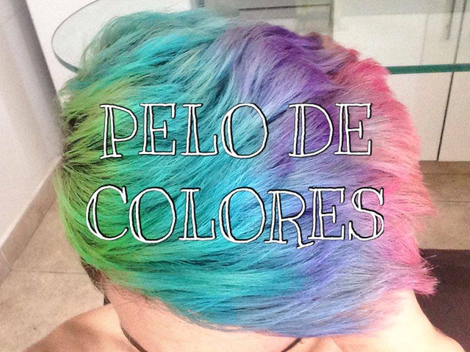 Pelo Arcoiris Todo Sobre Mi Pelo Lukkovlogs