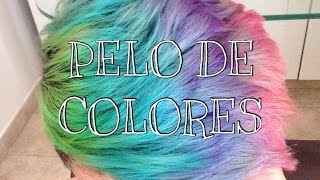 Pelo Arcoiris - Todo Sobre Mi Pelo - Lukkovlogs