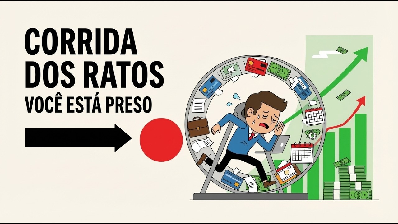 A Nova Corrida dos Ratos: Como a Vida Financeira Te Mantém Preso