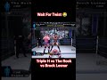 Triple H vs The Rock vs Brock Lesnar – Ultimate WWE Triple Threat Battle | The Gaming Proverb #short
