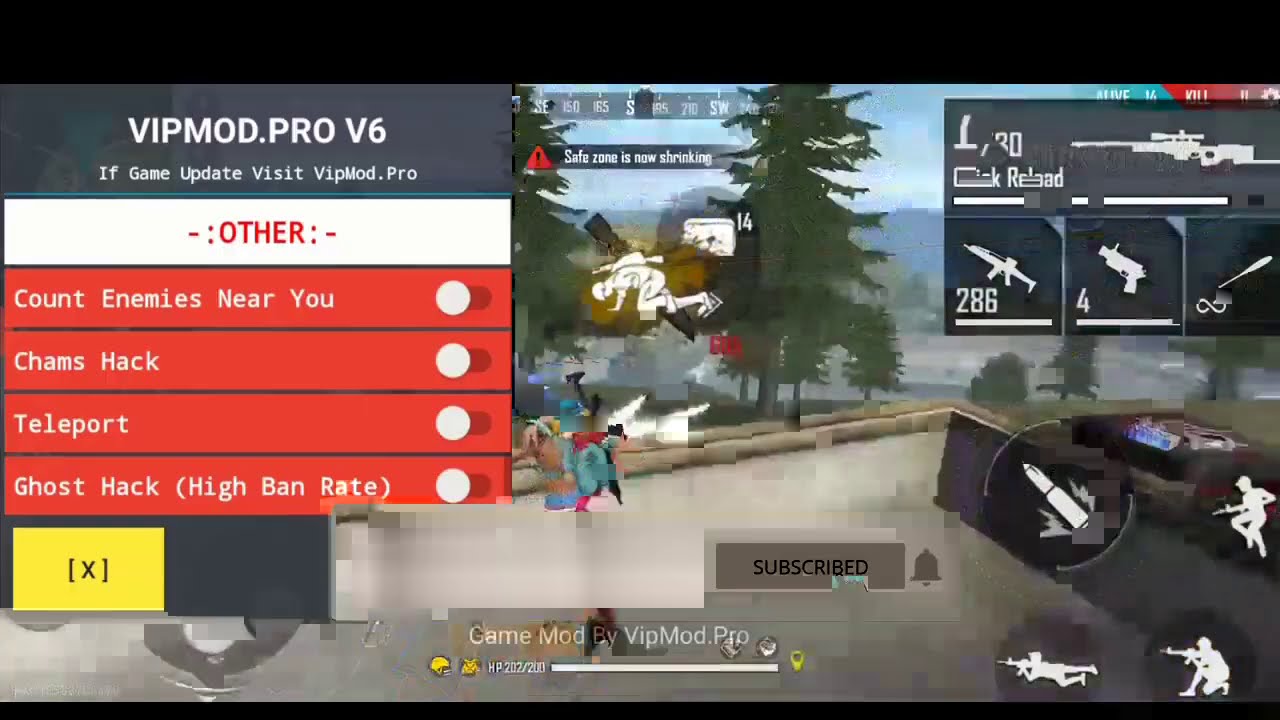 Hacker play Free fire 23 kill with full enjoy - YouTube