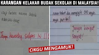 HaHa! 10 Karangan Budak Sekolah Yang Lawak Dan Kelakar Di Malaysia