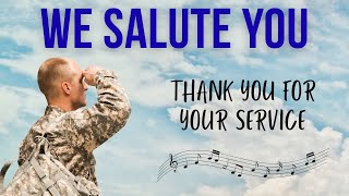 We Salute You | Joyful Veterans Day Song Honoring Our Heroes (Official Tribute)