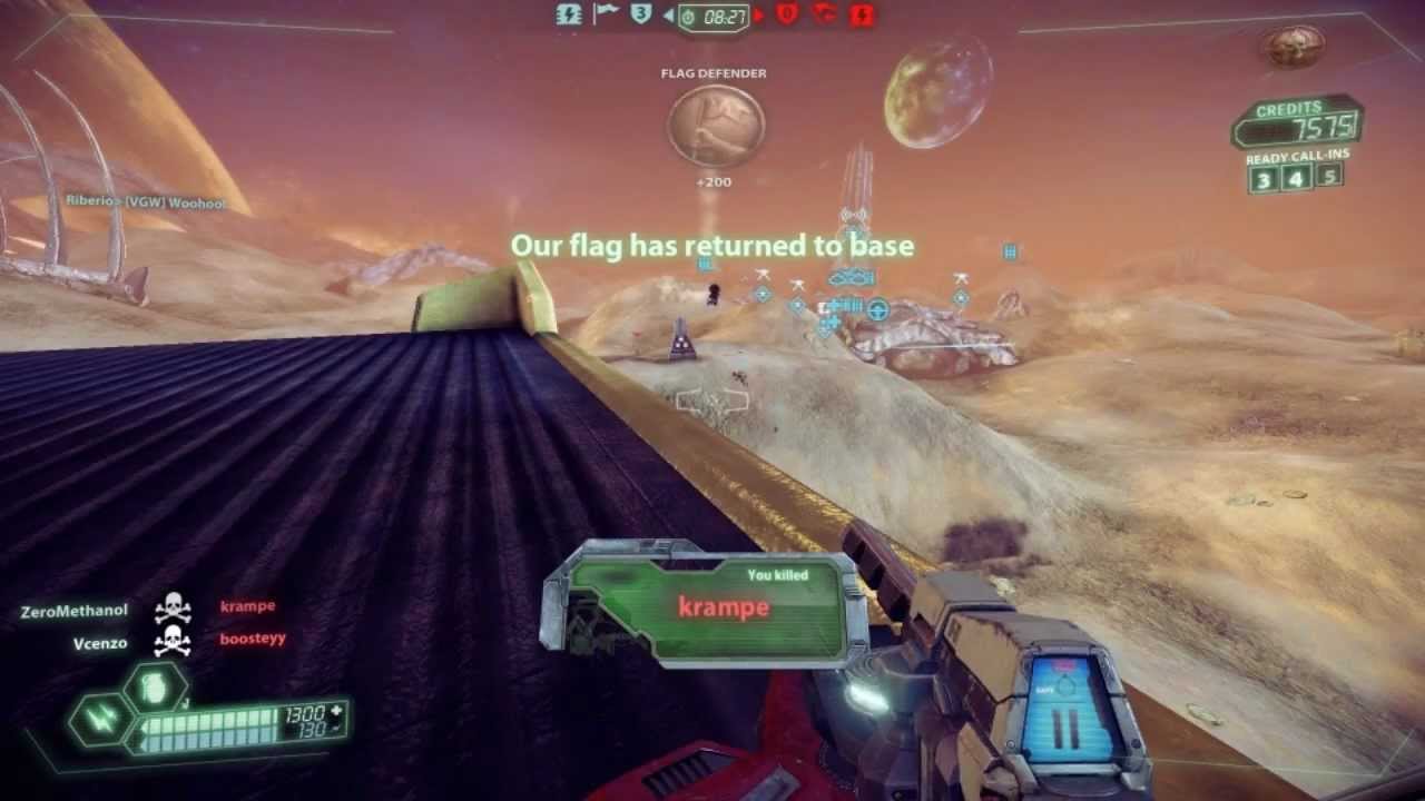 Tribes: Ascend - Mid air Spinfusor... Again.