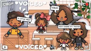 MOVING DAY *THE KIDS HAVE TO GO TO NEW SCHOOLS* 🚚🏡 || *VOICED* 🔊 || EP. 7 || toca life world 🌍 screenshot 5