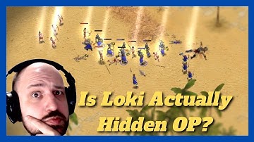 Is Loki the new China?! | 1v1 Loki vs Zeus #aom #ageofempires