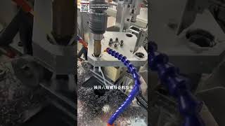 Fully Automatic Hex Nut Tapping and Drilling Machine for Hardware Locks Manufacturing