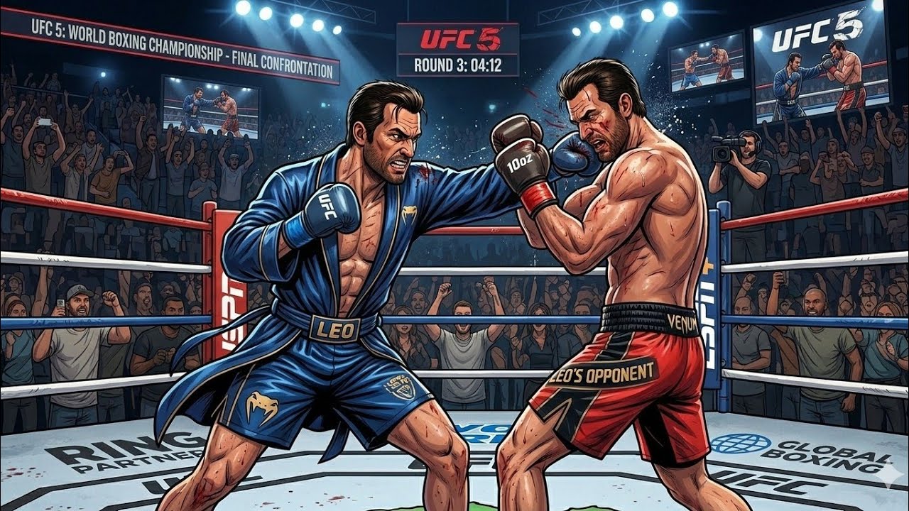 ആശാനും വോൾട്ടറും: അങ്കത്തട്ടിലെ പോരാട്ടം! | UFC 5 Malayalam Live