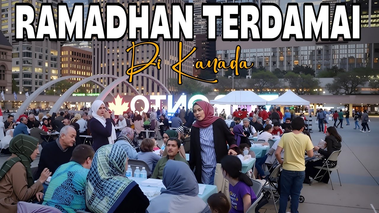GEMA TAKBIR DI KANADA | MOMEN LANGKA RAMADAN PALING DAMAI DI DUNIA
