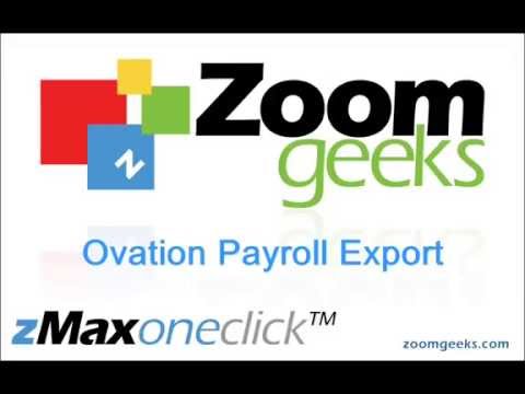 Ovation Payroll Export