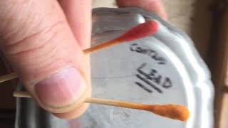 how to “test pewter” for LEAD in it (lead test swabs)