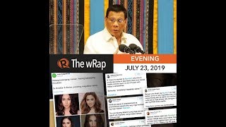 Duterte’s SONA focuses on corruption, threat of war with China | Evening wRap