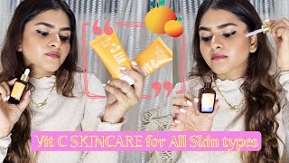 I tired the New Lakme 9 to 5 Vit C Range |  Vit C SKINCARE for All skin types |Tips for Glowing skin