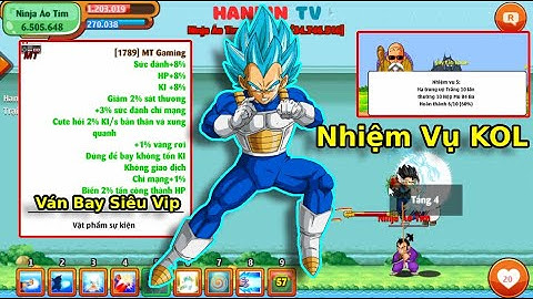 Ngọc Rồng Online | Vào Doanh Trại Độc Nhãn Và Làm Nhiệm Vụ KOL Nhận Ván Bay MT Gaming Siêu Hot NRO