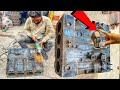 Amazing achievement of the craftsman Completely genuined a broken engine block