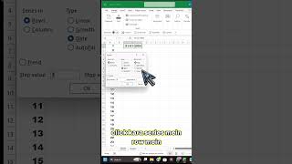 Excel me Fill Handle aur Series se Number aur Date Fill kaise kare | Excel Tutorial Hindi