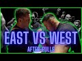 East Vs West Armwrestling After-pulling Official HD