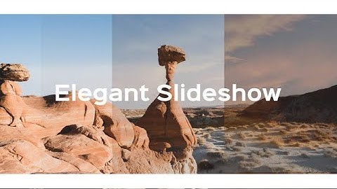 Clean Slideshow Premiere Pro Templates
