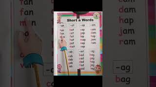 CVC WORDS #kindergarten #reading