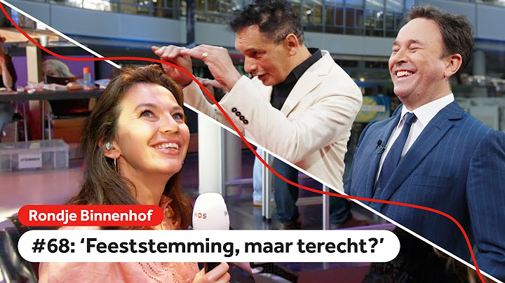 Achter de schermen bij het laatste debat en sfeer proeven na de exitpolls | Rondje Binnenhof #68
