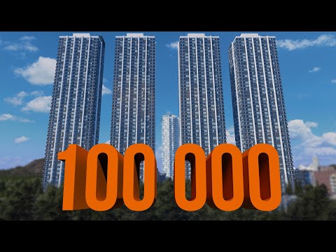 Видео: ПЕРВЫЕ 100 000 | #10 Cities: Skylines Город на миллион