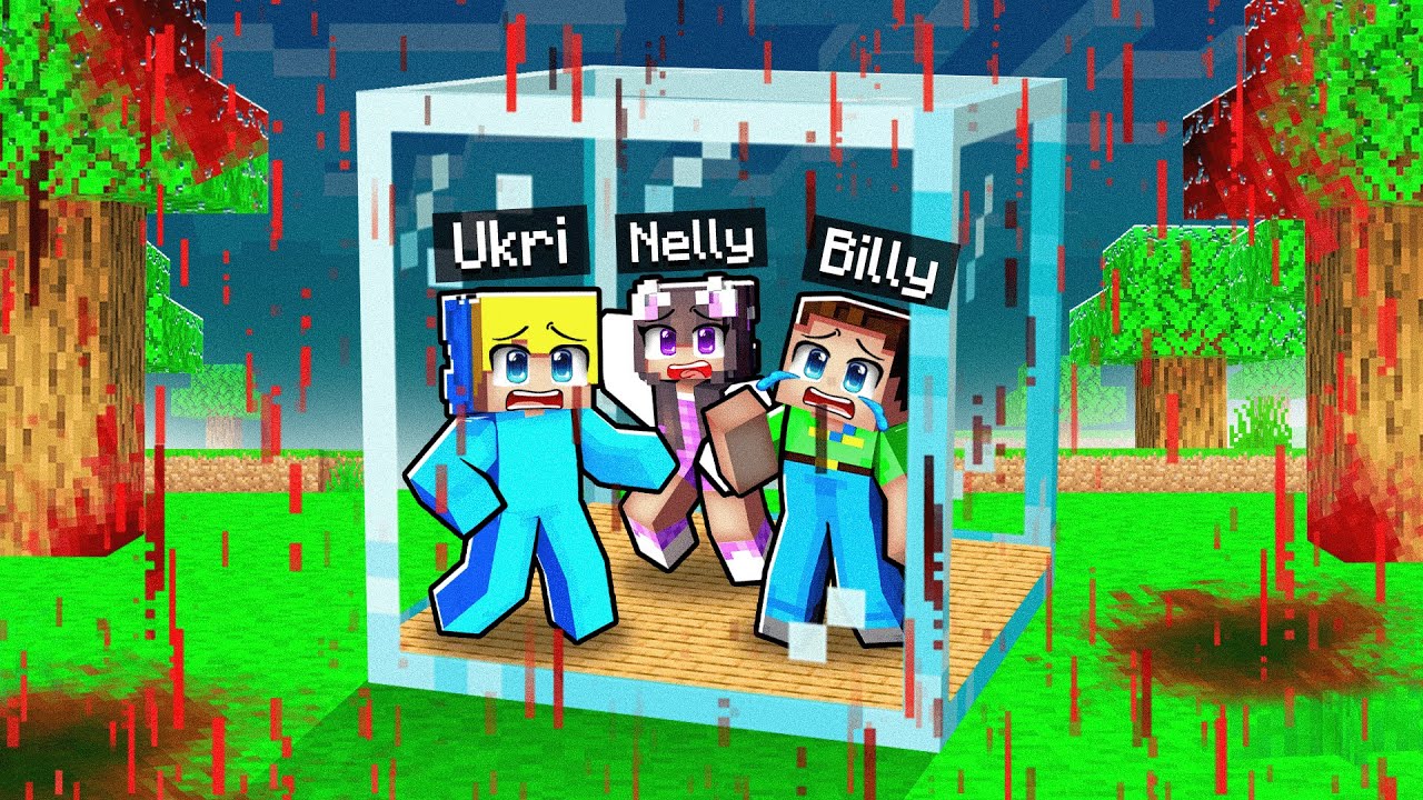 BLUTREGEN vs Weltuntergangs Bunker in Minecraft!