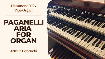 Paganelli Aria for organ | Hammond XK5