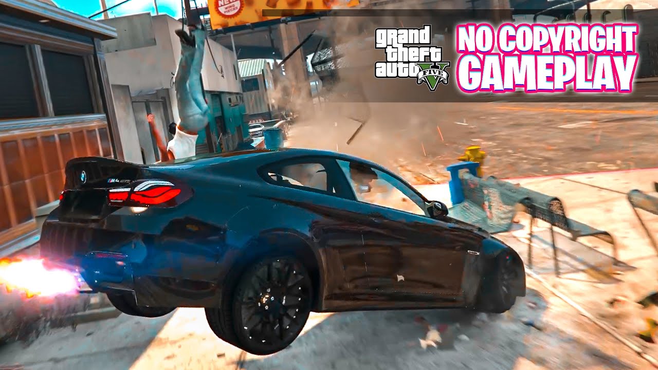 POLICE CHASE 🚓 GTA 5 No Copyright Gameplay | Free To Use Gameplay ...