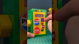 Working Lego Soda Vending Machine Safe #lego