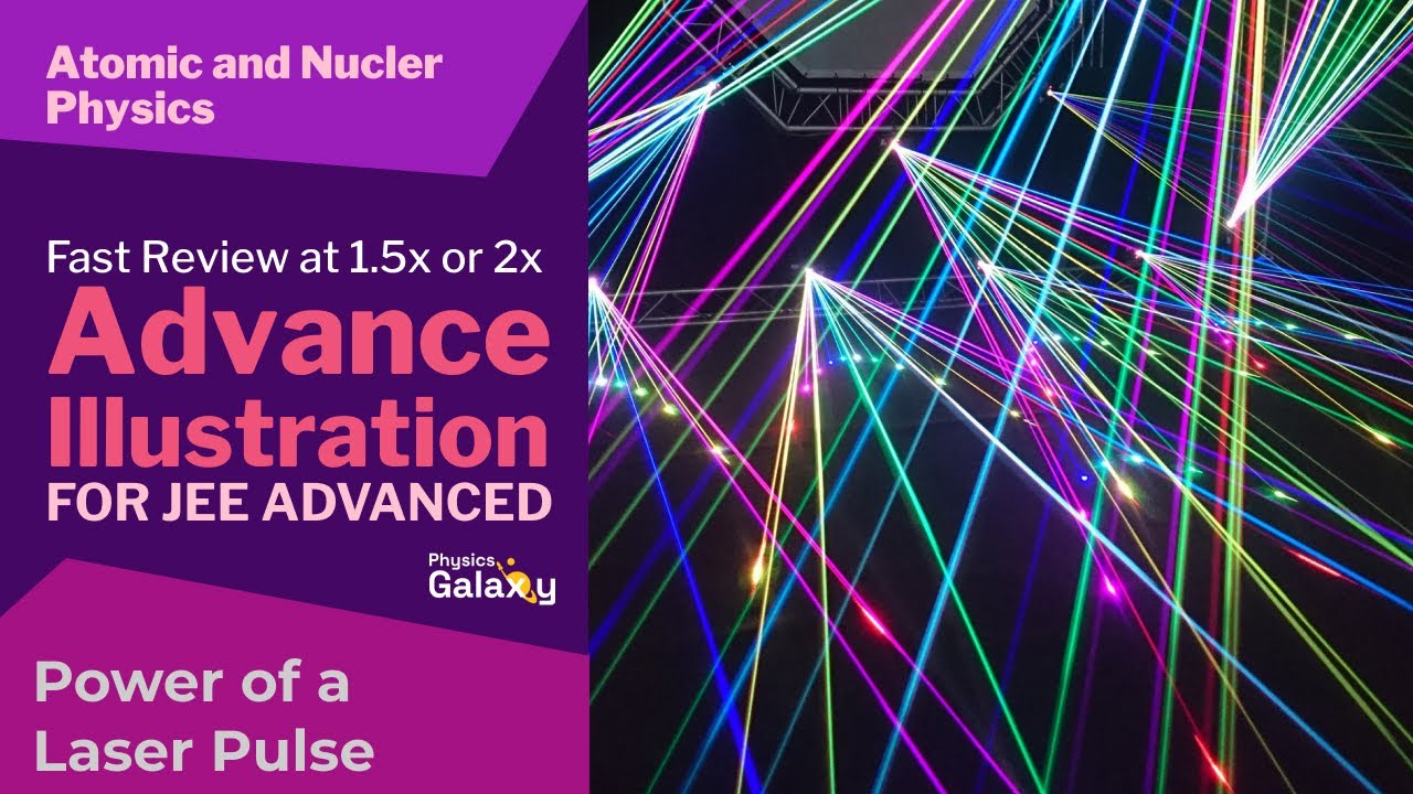 18. Advance Illustration | Atomic & Nuclear Physics | Power of a Laser ...