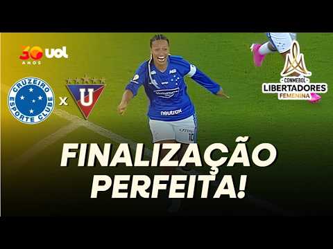 CRUZEIRO EXTENDS LEAD! BYANCA BRASIL SCORES A STUNNER AND INCREASES CRUZEIRO'S ADVANTAGE OVER LDU