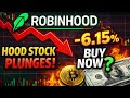 HOOD Stock Plunges 6.15%! Is Robinhood a Buy After the Crash?