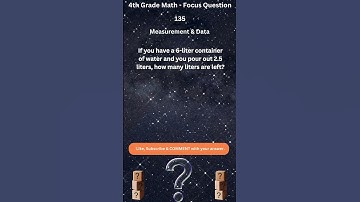4th Grade Warm Up 135: Can you solve this math short? #educators #math #school #teachers #review