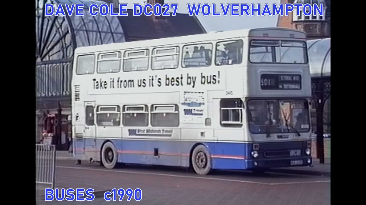 DC027 WOLVERHAMPTON BUSES BY DAVE COLE c1990