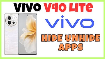 Hide Unhide Apps Vivo V40 Lite || How to add privacy permissions On apps || Apps settings #easy