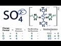 Formal Charges in Sulfate Ion