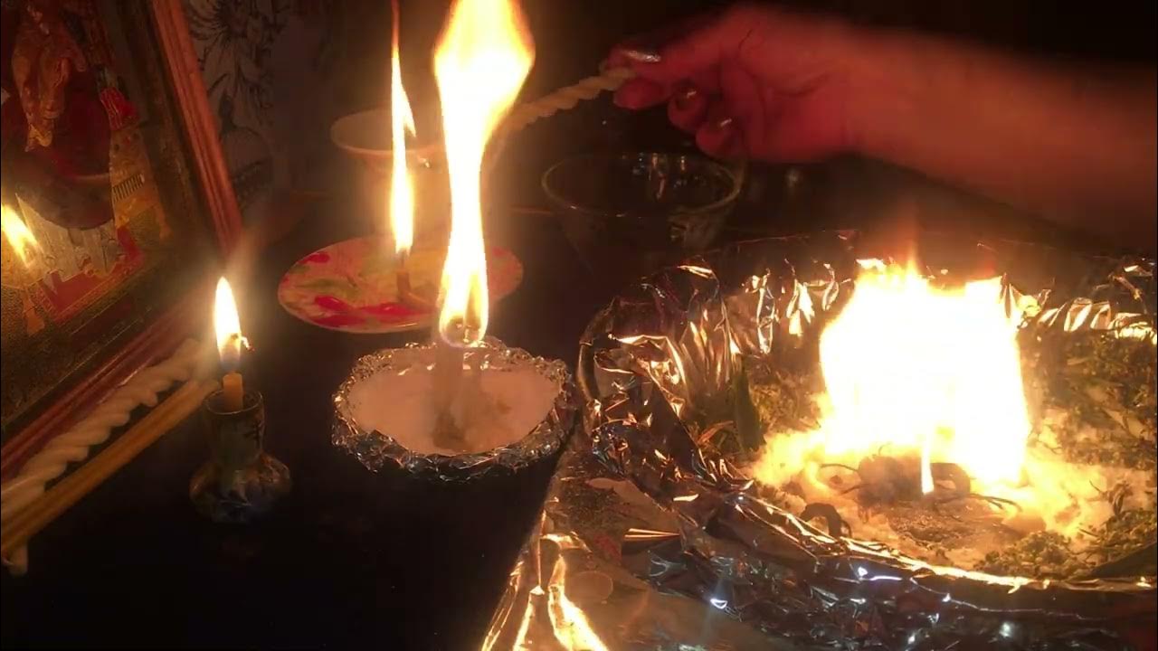 Магический обряд очищения. Как снять порчу. Магические свечи. Как снять приворот. Обряд приворота.