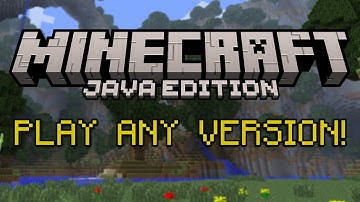 How to Play Old Versions of Minecraft Java