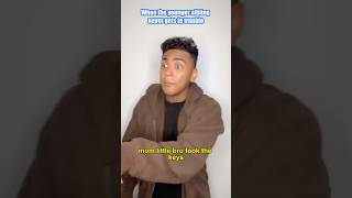 When the younger sibling never gets in trouble…😭😂 #viral Net Worth