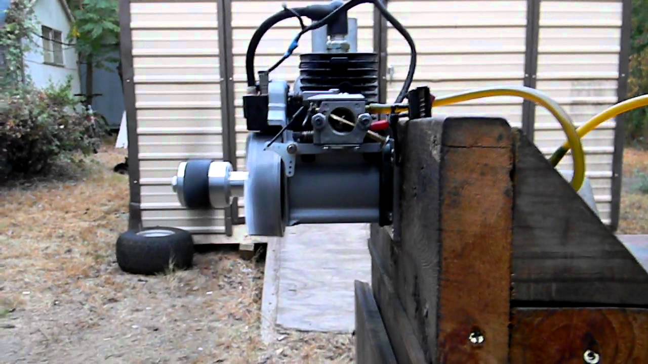 Homelite 25CC Sky Raider gasoline RC airplane engine - YouTube