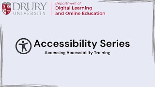 Accessing Accessibility Training