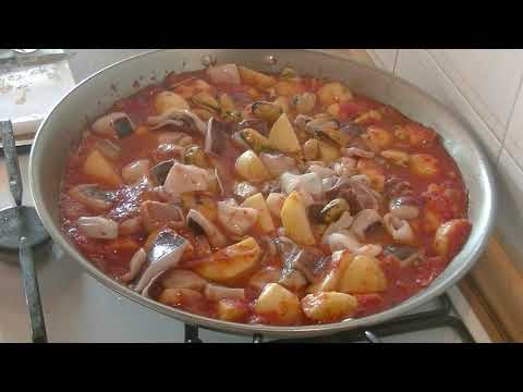 Video: Zuppa Spagnola Di Pesce All'arancia