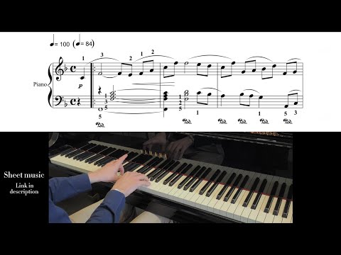 Träumerei (Kinderszenen, Op. 15) (Intermediate Piano Solo) - Robert Schumann