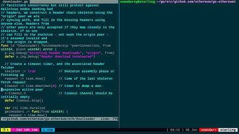 Exploring the Ethereum Codebase - Downloader.go pt2
